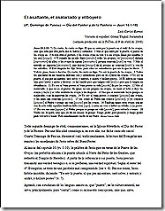 El asaltante, el asalariado y el boyero